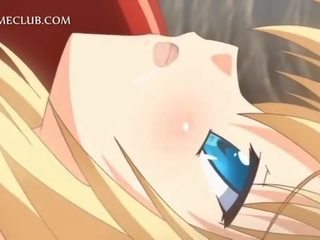 3d anime sixtynine with blonde hot lesbian teens